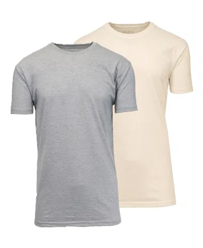 Blue Ice Men's Crewneck Solid T-shirt, 2-pack In Multi