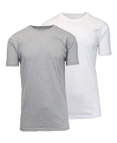 Blue Ice Men's Crewneck Solid T-shirt, 2-pack In Multi