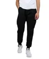 Blue Ice Men's Moisture Wicking Performance Classic Jogger Sweatpants In Black