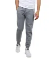 Blue Ice Men's Fleece-lined Jogger Sweatpants In Heather Gray