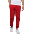 Blue Ice Mens Comfy Comfortable Jogger Pants In Red
