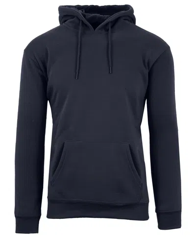 Blue Ice Men's Fleece-lined Pullover Hoodie In Blue