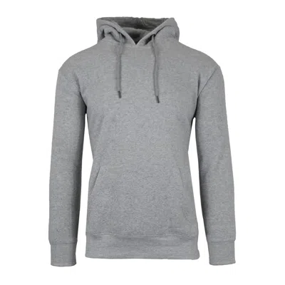 Blue Ice Men's Fleece-lined Pullover Hoodie In Gray