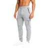 Blue Ice Men's Modern Fit Heavyweight Tech Fleece Cargo Jogger Pants With Zipper Pockets In Gray