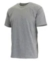 Blue Ice Men's Short Sleeve Crew Neck Classic T-shirt In Heather Gray