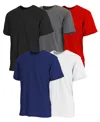 BLUE ICE MEN'S SHORT SLEEVE CREW NECK TEE-5 PACK