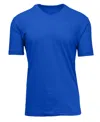 Blue Ice Men's Short Sleeve V-neck T-shirt In Royal