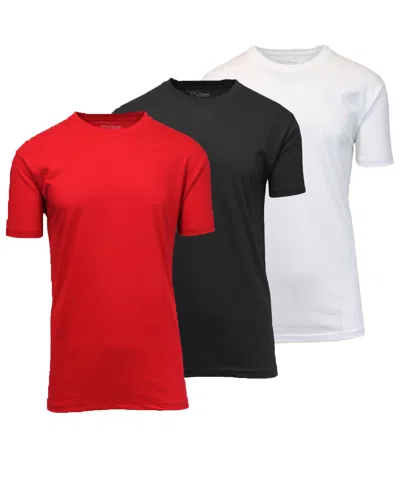 Blue Ice Men's Short-sleeve Solid T-shirt, 3-pack In Multi