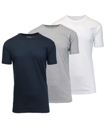 Blue Ice Men's Short-sleeve Solid T-shirt, 3-pack In Multi