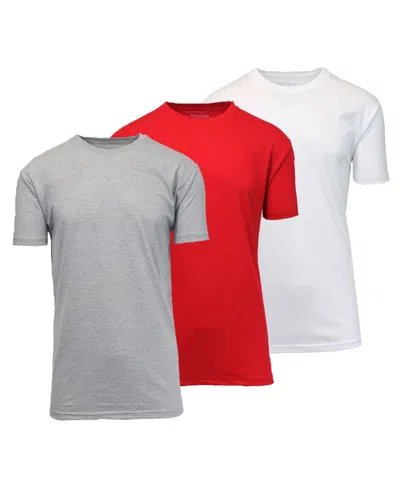 Blue Ice Men's Short-sleeve Solid T-shirt, 3-pack In Multi