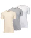 Blue Ice Men's Short-sleeve Solid T-shirt, 3-pack In Multi