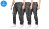 Blue Ice Men's Stretch Cargo Carpenter Jean Jogger-3 Pack In Multi