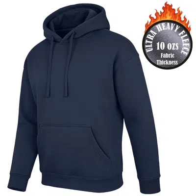 BLUE ICE MEN'S SUPER HEAVYWEIGHT FLEECE-LINED PULLOVER HOODIE
