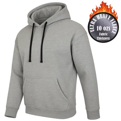 Blue Ice Men's Super Heavyweight Fleece-lined Pullover Hoodie In Multi