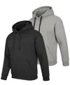 Blue Ice Men's Super Heavyweight Pull-on Hoodie, 2-pack In Multi