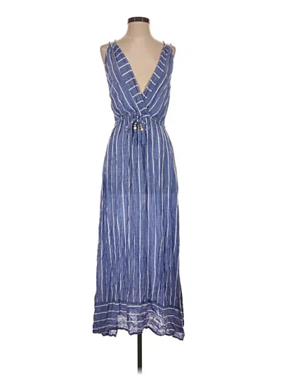 Pre-owned Blue Island Casual Dress In Blue