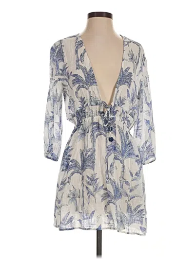 Pre-owned Blue Island Casual Dress In Blue
