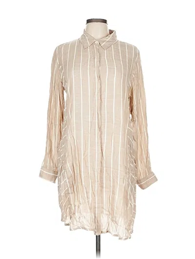 Pre-owned Blue Island Casual Dress In Brown