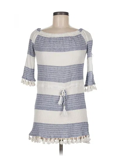 Pre-owned Blue Island Casual Dress In Gray