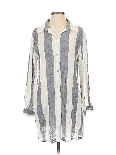 Pre-owned Blue Island Casual Dress In Gray
