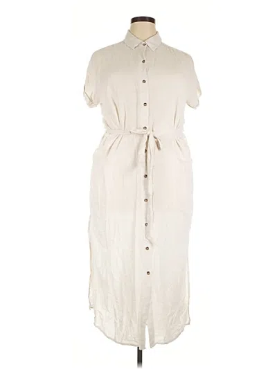 Pre-owned Blue Island Casual Dress In Ivory