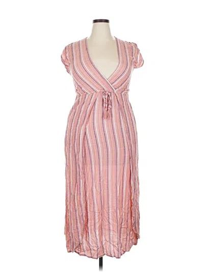 Pre-owned Blue Island Casual Dress In Pink