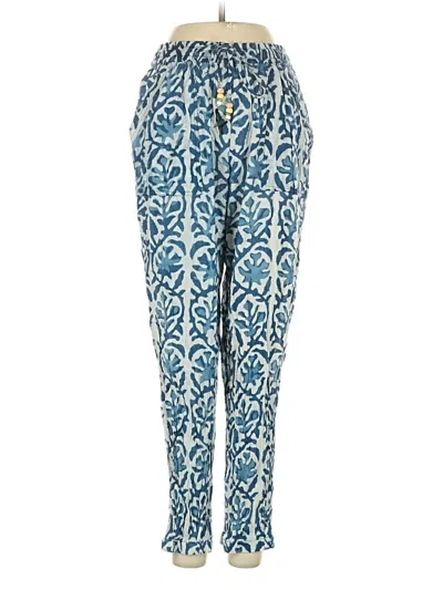 Pre-owned Blue Island Casual Pants In Blue