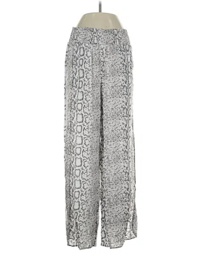 Pre-owned Blue Island Casual Pants In Silver
