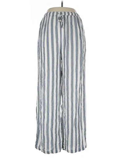 Pre-owned Blue Island Casual Pants In Silver