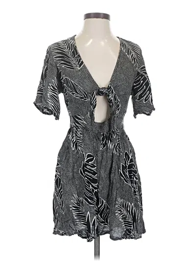 Pre-owned Blue Island Cocktail Dress In Gray