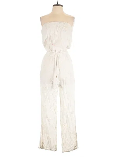 Pre-owned Blue Island Jumpsuit In Ivory