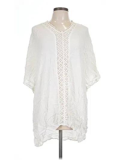 Pre-owned Blue Island Swimsuit Cover Up In Ivory