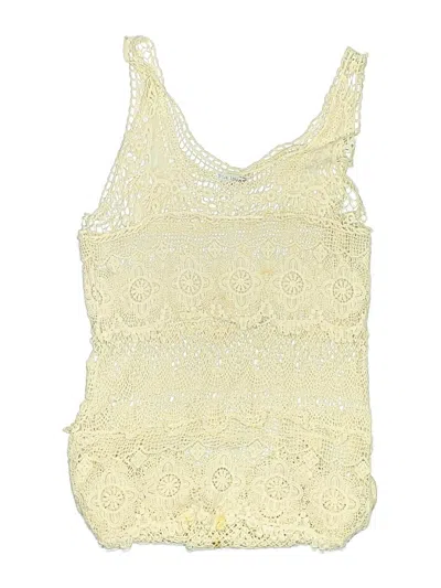 Pre-owned Blue Island Swimsuit Cover Up In White