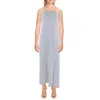 Blue Island Womens Midi Sleeveless Midi Dress
