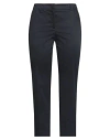 Blue Les Copains Woman Pants Midnight Blue Size 12 Cotton, Elastane