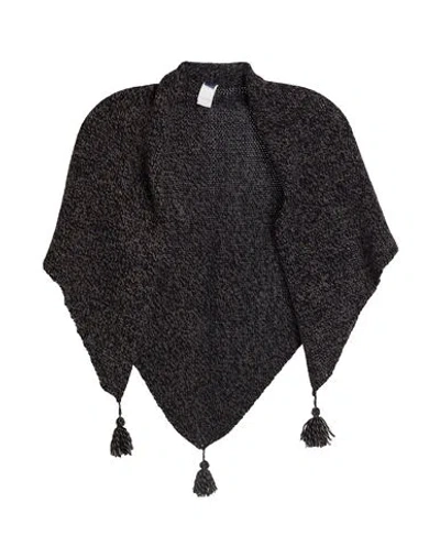 Blue Les Copains Woman Scarf Navy Size - Acrylic, Wool, Alpaca Wool