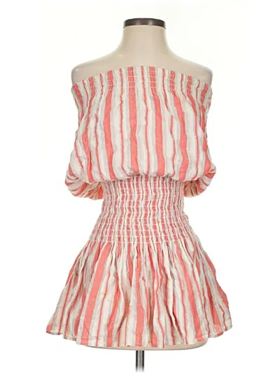 Pre-owned Blue Life Casual Dress In Orange