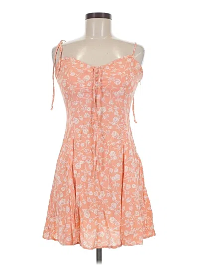 Pre-owned Blue Life Casual Dress In Orange