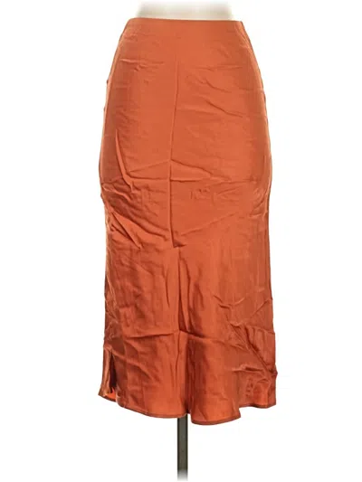 Pre-owned Blue Life Casual Skirt In Orange