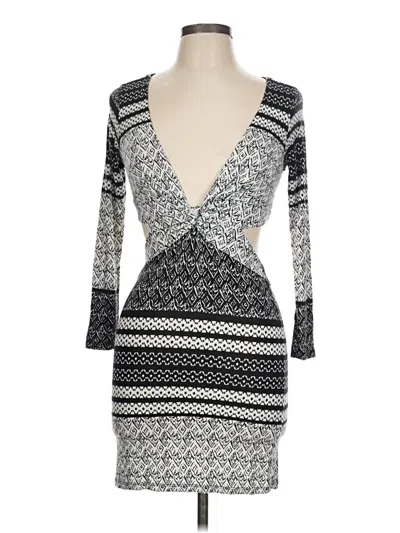 Pre-owned Blue Life Cocktail Dress In Gray