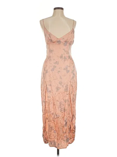 Pre-owned Blue Life Cocktail Dress In Orange