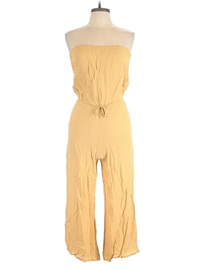 Pre-owned Blue Life Jumpsuit In Yellow