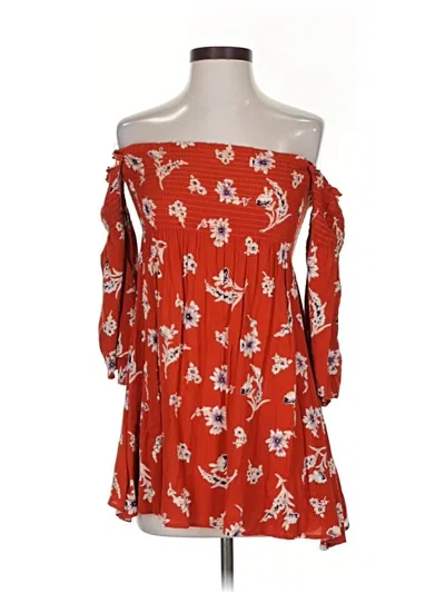 Pre-owned Blue Life Kimono In Brown