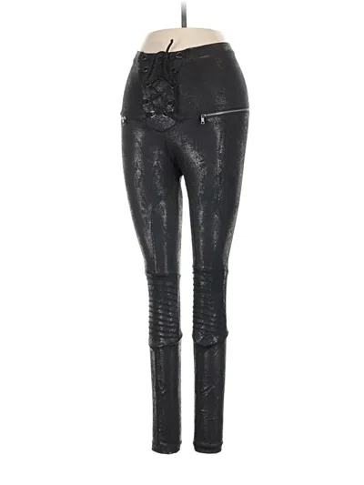 Pre-owned Blue Life Leggings In Black