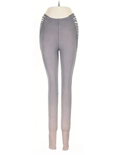 Pre-owned Blue Life Leggings In Gray