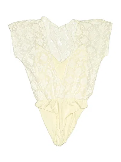 Pre-owned Blue Life One Piece Swimsuit In White