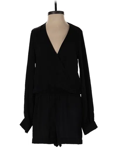 Pre-owned Blue Life Romper In Black