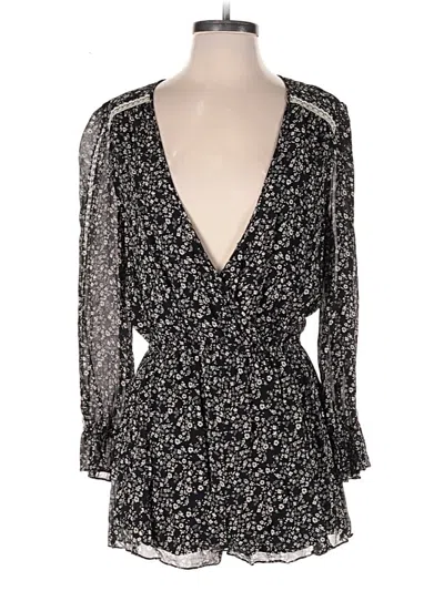 Pre-owned Blue Life Romper In Black
