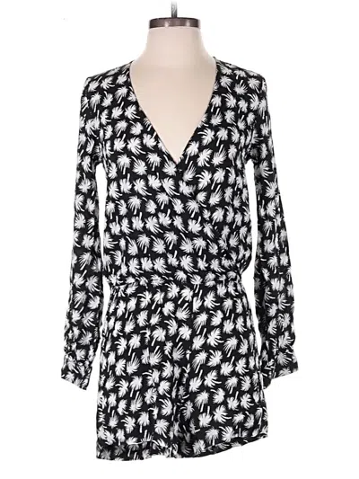 Pre-owned Blue Life Romper In Black