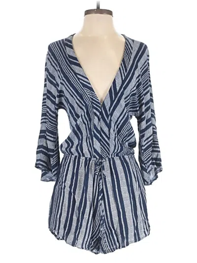 Pre-owned Blue Life Romper In Blue